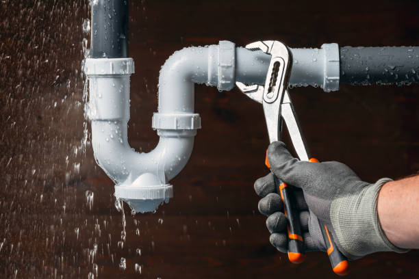 Professional Sewer Line Repair technician working in Oregon, IL